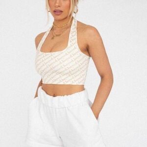 Cream Halter top from Boyed Small